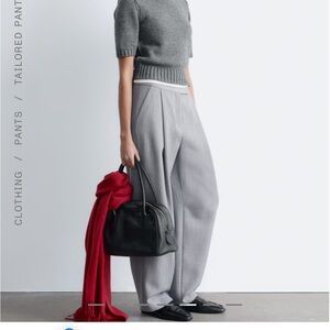 NWT & Other Stories WOOL-BLEND TAILORED TROUSERS Size 6